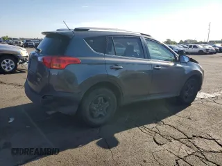 2015 Toyota RAV4 LE with VIN JTMBFREV7FJ049828, listed as a Copart auction lot 60457645 with 80,105 mi miles and Salvage title. Bid and sale history available at DreamBid. Image 3.