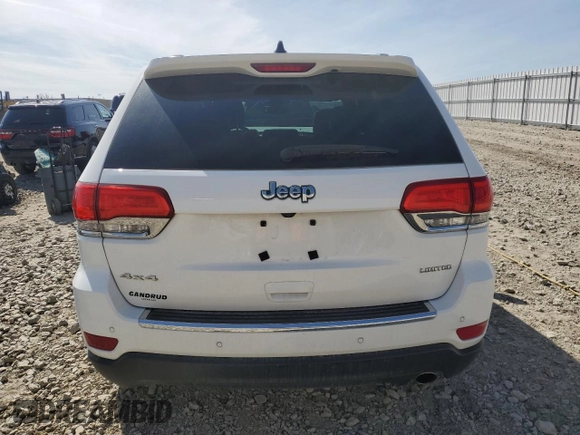 2018 Jeep Grand Cherokee Limited with VIN 1C4RJFBG4JC129635, listed as a Copart auction lot 53292925 with 118,522 mi miles and Non Repairable. Bid and sale history available at carsss.com. Image 6.