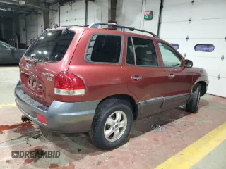 2005 Hyundai Santa Fe GLS with VIN KM8SC13E45U881925, listed as a Copart auction lot 41465615 with 162,152 mi miles and Clean Title. Bid and sale history available at carsss.com. Image 3.