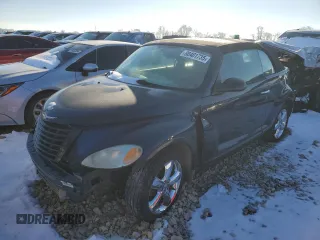 2005 Chrysler PT Cruiser Touring with VIN 3C3EY55E35T562358, listed as a Copart auction lot 88401735 with 142,887 mi miles and Non Repairable. Bid and sale history available at carsss.com. Image 1.