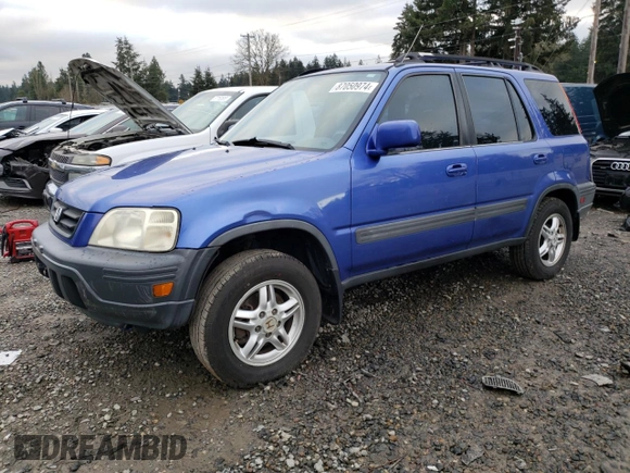 2000 Honda CR-V EX z VIN JHLRD1867YC017286, wystawiony jako Copart lot #87050974 z przebiegiem 196 310 mil mil oraz Szkoda całkowita • Salvage title. Historia ofert i sprzedaży dostępna na DreamBid. Obrazek 1.