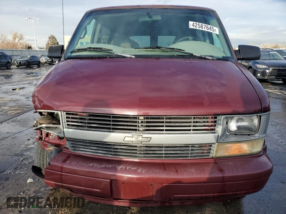 2004 Chevrolet Astro with VIN 1GNDM19X04B114559, listed as a Copart auction lot 42587645 with 212,760 mi miles and Salvage Title. Bid and sale history available at carsss.com. Image 5.