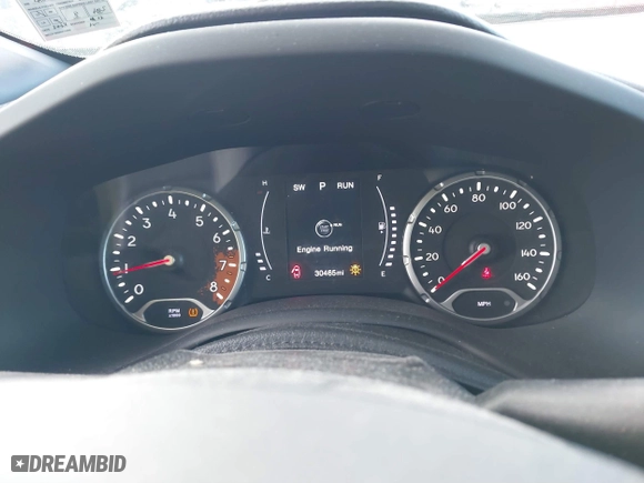 2018 Jeep Renegade Upland Edition with VIN ZACCJBAB0JPJ55503, listed as a IAAI auction lot 41278285 with 30,465 mi miles. Bid and sale history available at carsss.com. Image 7.