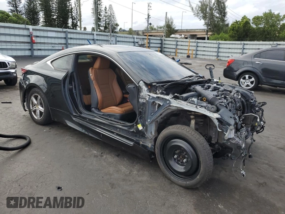 2020 Lexus RC 300 with VIN JTHD85EC5L5005646, listed as a Copart auction lot 55617555 with 29,804 mi miles and Non repairable. Bid and sale history available at DreamBid. Image 4.