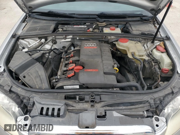 2008 Audi A4 2.0T с VIN WAUDF78E78A116887, выставлен на аукционе Copart как лот 46755275 с пробегом 197 402 миль миль и Чистый • Clean title. История ставок и продаж доступна на DreamBid. Изображение 11.