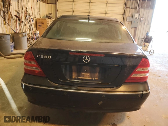 2006 Mercedes-Benz C 280 Luxury with VIN WDBRF54H36F741993, listed as a Copart auction lot 87312914 with 97,504 mi miles and Clean Title. Bid and sale history available at DreamBid. Image 6.