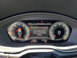 2023 Audi Q5 S line Prestige with VIN WA1FAAFY3P2055352, listed as a Copart auction lot 48815035 with 17,863 mi miles and Salvage title. Bid and sale history available at DreamBid. Image 9.