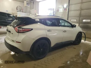 2018 Nissan Murano S with VIN 5N1AZ2MG7JN112758, listed as a Copart auction lot 86631664 with 106,486 mi miles and Salvage Title. Bid and sale history available at DreamBid. Image 3.