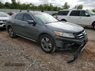 2013 Honda Crosstour EX-L with VIN 5J6TF2H54DL000301, listed as a Copart auction lot 69666784 with 140,741 mi miles and Salvage Title. Bid and sale history available at carsss.com. Image 4.