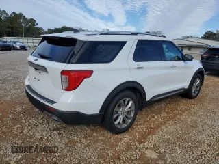 2021 Ford Explorer Limited with VIN 1FMSK7FH8MGB05743, listed as a Copart auction lot 89398695 with 71,637 mi miles and Salvage Title. Bid and sale history available at carsss.com. Image 3.