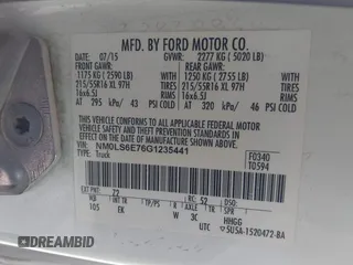 2016 Ford Transit Connect XL с VIN NM0LS6E76G1235441, выставлен на аукционе IAAI как лот 41657780 с пробегом 139 824 миль миль и . История ставок и продаж доступна на DreamBid. Изображение 9.