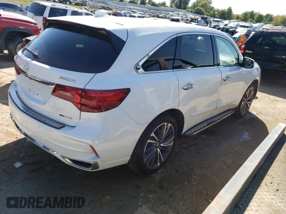 2020 Acura MDX Sport Hybrid w/Technology Pkg with VIN 5J8YD7H59LL001135, listed as a Copart auction lot 70779083 with 48,347 mi miles and Salvage Title. Bid and sale history available at carsss.com. Image 3.