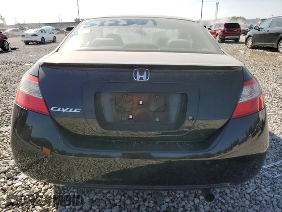 2011 Honda Civic Cpe LX with VIN 2HGFG1B61BH512301, listed as a Copart auction lot 70422454 with 0 mi miles and Salvage Title. Bid and sale history available at carsss.com. Image 6.