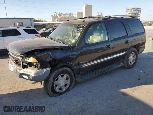 2005 GMC Yukon SLT with VIN 1GKEC13T45R126586, listed as a Copart auction lot 77311914 with 0 mi miles and Salvage Title. Bid and sale history available at carsss.com. Image 1.