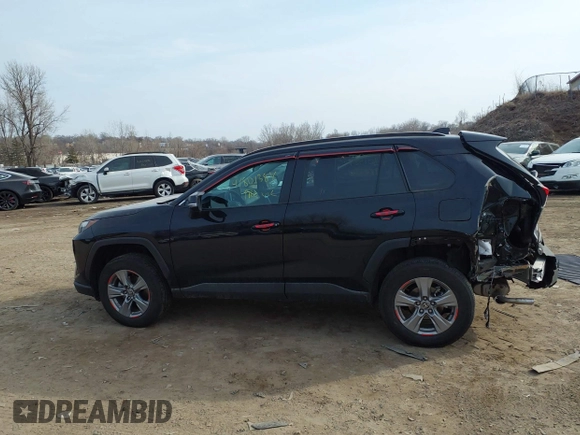 2024 Toyota RAV4 XLE with VIN 2T3P1RFV2RW482319, listed as a IAAI auction lot 41801384 with 5,404 mi miles and . Bid and sale history available at DreamBid. Image 14.