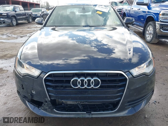 2012 Audi A6 2.0T Premium with VIN WAUCFAFC4CN076070, listed as a IAAI auction lot 41706368 with 64,479 mi miles. Bid and sale history available at carsss.com. Image 6.