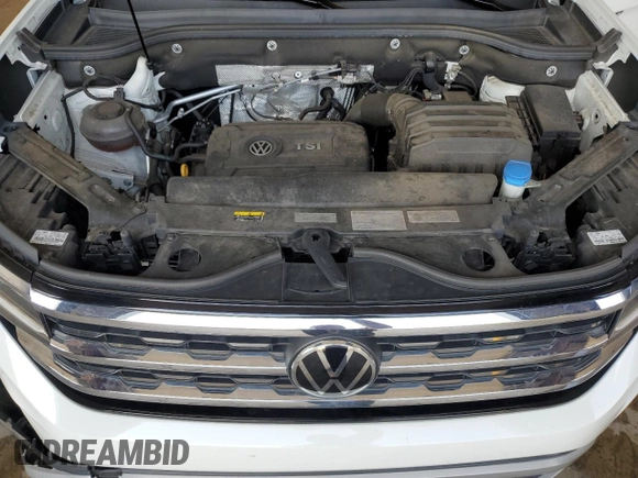 2020 Volkswagen Atlas SEL with VIN 1V2MC2CA8LC207813, listed as a Copart auction lot 60462175 with 36,323 mi miles and Salvage title. Bid and sale history available at DreamBid. Image 12.
