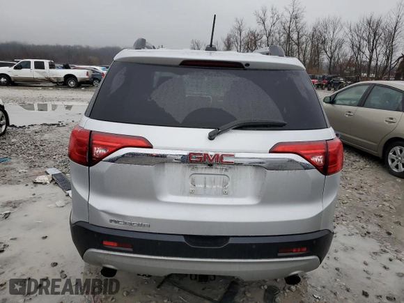 2017 GMC Acadia SLT with VIN 1GKKNMLS1HZ140195, listed as a Copart auction lot 84537814 with 266,443 mi miles and Salvage Title. Bid and sale history available at carsss.com. Image 6.