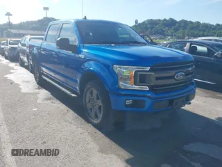 2020 Ford F-150 XL with VIN 1FTEW1EP0LKF26475, listed as a IAAI auction lot 42678498 with 27,566 mi miles and . Bid and sale history available at DreamBid. Image 1.
