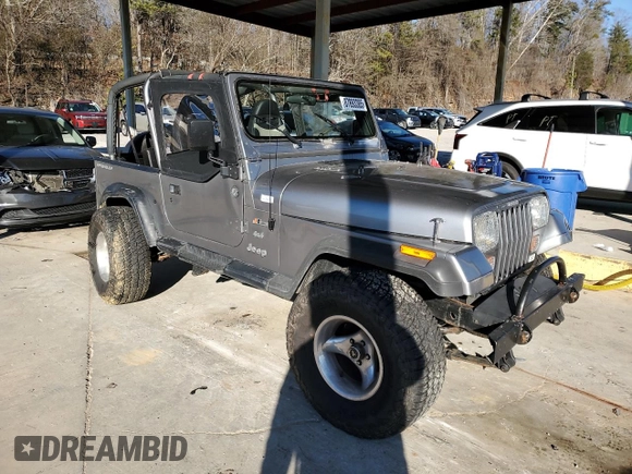 1994 Jeep Wrangler with VIN 1J4FY29S4RP471828, listed as a Copart auction lot 87893385 with 210,743 mi miles and Salvage Title. Bid and sale history available at carsss.com. Image 4.