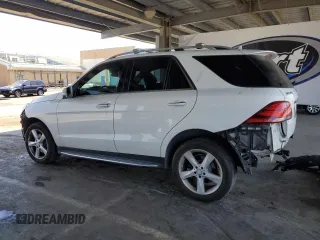 2017 Mercedes-Benz GLE 350 with VIN 4JGDA5HB1HA897655, listed as a Copart auction lot 60887775 with 79,325 mi miles and Salvage title. Bid and sale history available at DreamBid. Image 2.