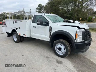 2023 Ford F-450 с VIN 1FDUF4GN6PED37578, выставлен на аукционе Copart как лот 80882404 с пробегом 23 миль миль и Чистый • Clean title. История ставок и продаж доступна на DreamBid. Изображение 2.