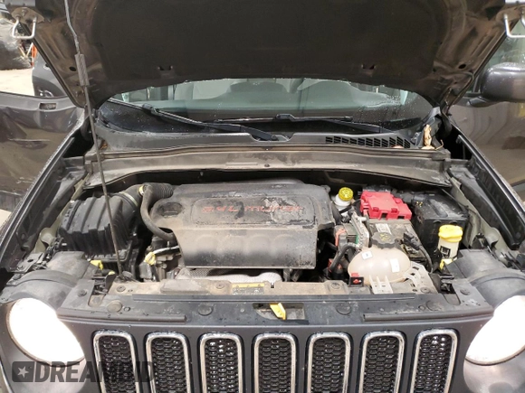 2018 Jeep Renegade Latitude z VIN ZACCJBBB8JPH66347, wystawiony jako Copart lot #55725035 z przebiegiem 65 166 mil mil oraz Szkoda całkowita • Salvage title. Historia ofert i sprzedaży dostępna na DreamBid. Obrazek 11.