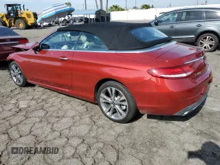 2018 Mercedes-Benz C 300 with VIN WDDWK4JB9JF599772, listed as a Copart auction lot 43483615 with 73,736 mi miles and Salvage Title. Bid and sale history available at DreamBid. Image 2.