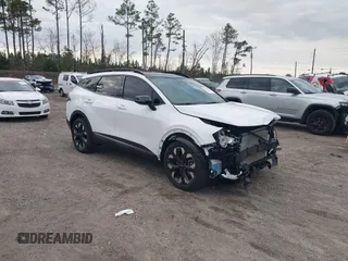 2023 Kia Sportage X-Line with VIN 5XYK6CAFXPG130819, listed as a IAAI auction lot 41420601 with 15,060 mi miles. Bid and sale history available at carsss.com. Image 1.