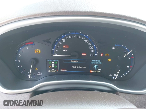 2015 Cadillac SRX Performance Collection with VIN 3GYFNCE31FS598109, listed as a IAAI auction lot 41788267 with 172,488 mi miles and . Bid and sale history available at DreamBid. Image 7.