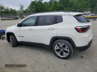 2021 Jeep Compass Limited с VIN 3C4NJCCBXMT573465, выставлен на аукционе Copart как лот 57687045 с пробегом 50 361 миль миль и Списание • Salvage title. История ставок и продаж доступна на DreamBid. Изображение 2.