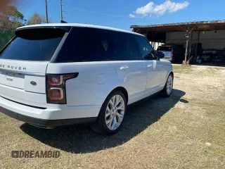 2018 Land Rover Range Rover с VIN SALGS2RE5JA382551, выставлен на аукционе Copart как лот 47202265 с пробегом 78 976 миль миль и Чистый • Clean title. История ставок и продаж доступна на DreamBid. Изображение 3.