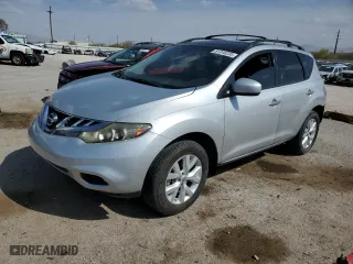 2012 Nissan Murano SL with VIN JN8AZ1MU4CW104560, listed as a Copart auction lot 51318235 with 125,928 mi miles and Salvage Title. Bid and sale history available at carsss.com. Image 1.