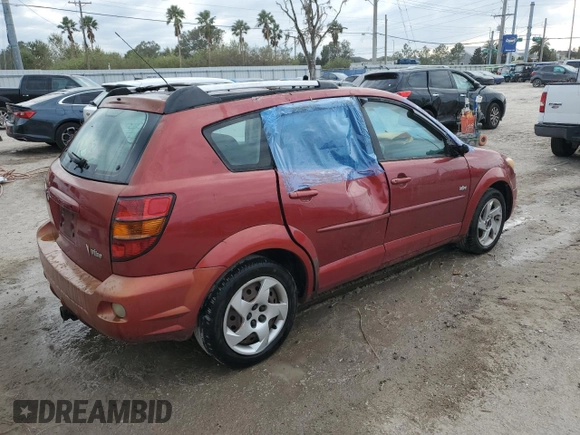 2004 Pontiac Vibe with VIN 5Y2SL628X4Z460435, listed as a Copart auction lot 76310784 with 205,260 mi miles and Salvage Title. Bid and sale history available at carsss.com. Image 3.