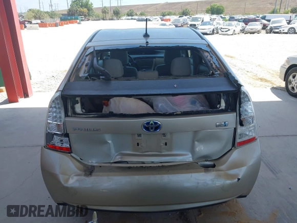 2010 Toyota Prius II with VIN JTDKN3DU1A0110873, listed as a IAAI auction lot 42076133 with 150,206 mi miles. Bid and sale history available at carsss.com. Image 6.