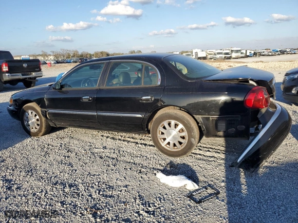 2001 Lincoln Continental with VIN 1LNHM97V71Y698831, listed as a Copart auction lot 45175105 with 97,671 mi miles and Salvage Title. Bid and sale history available at carsss.com. Image 2.