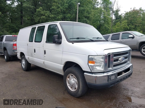 2014 Ford Econoline Cargo Commercial with VIN 1FTNE2EW2EDA95726, listed as a IAAI auction lot 42624814 with 262,321 mi miles and . Bid and sale history available at DreamBid. Image 1.