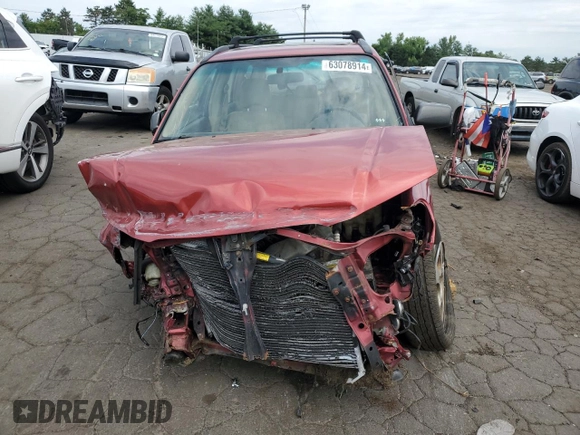 2003 Subaru Forester XS with VIN JF1SG65603H766892, listed as a Copart auction lot 63078914 with 0 mi miles and Salvage Title. Bid and sale history available at carsss.com. Image 5.