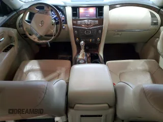 2016 Infiniti QX80 with VIN JN8AZ2NE8G9120469, listed as a Copart auction lot 73436594 with 216,678 mi miles and Salvage Title. Bid and sale history available at carsss.com. Image 8.