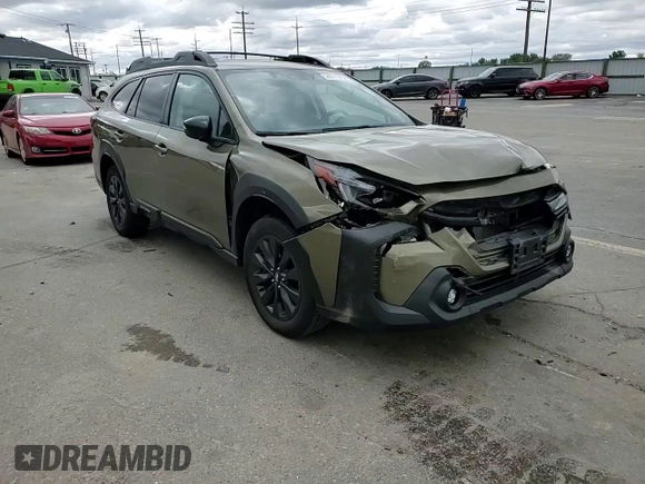 2023 Subaru Outback Onyx с VIN 4S4BTAJC9P3183692, выставлен на аукционе Copart как лот 56671215 с пробегом 33 070 миль миль и Списание • Salvage title. История ставок и продаж доступна на DreamBid. Изображение 14.