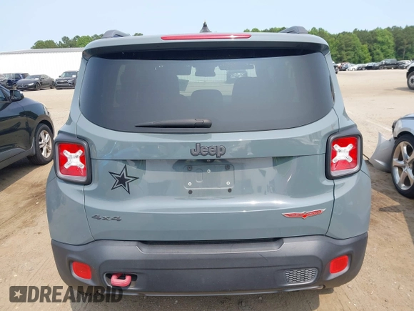 2015 Jeep Renegade Trailhawk with VIN ZACCJBCT0FPC01671, listed as a IAAI auction lot 42406869 with Not provided miles and . Bid and sale history available at DreamBid. Image 17.