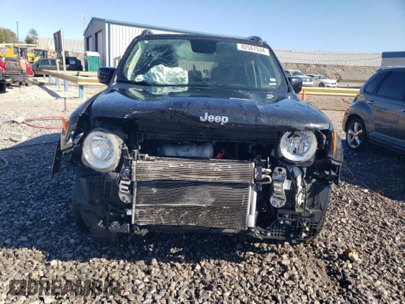 2018 Jeep Renegade Altitude with VIN ZACCJABB3JPJ02044, listed as a Copart auction lot 82567534 with 87,779 mi miles and Salvage title. Bid and sale history available at DreamBid. Image 5.