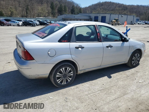 2007 Ford Focus S with VIN 1FAFP34NX7W282867, listed as a Copart auction lot 53549355 with 97,068 mi miles and Salvage Title. Bid and sale history available at carsss.com. Image 3.
