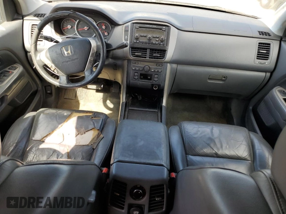 2006 Honda Pilot EX-L with VIN 5FNYF28526B022878, listed as a Copart auction lot 51138665 with 226,519 mi miles and Clean Title. Bid and sale history available at DreamBid. Image 8.