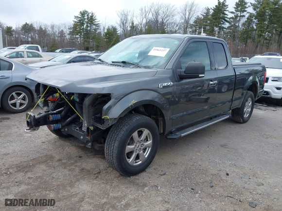 2018 Ford F-150 XL with VIN 1FTEX1EP6JFA75328, listed as a IAAI auction lot 41865237 with 71,419 mi miles. Bid and sale history available at carsss.com. Image 18.