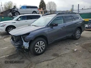 2025 Subaru Outback Premium z VIN 4S4BTADCXS3203386, wystawiony jako Copart lot #53794725 z przebiegiem 801 mil mil oraz Szkoda całkowita • Salvage title. Historia ofert i sprzedaży dostępna na DreamBid. Obrazek 1.