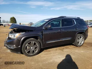 2017 GMC Acadia Denali with VIN 1GKKNPLS7HZ265705, listed as a Copart auction lot 88782485 with 125,594 mi miles and Salvage Title. Bid and sale history available at carsss.com. Image 1.