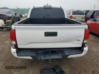 2017 Toyota Tacoma SR5 with VIN 3TMCZ5AN7HM105170, listed as a Copart auction lot 57628685 with 52,654 mi miles and Salvage title. Bid and sale history available at DreamBid. Image 6.