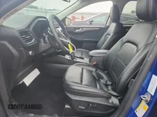 2022 Ford Escape Titanium with VIN 1FMCU9J97NUB05438, listed as a Copart auction lot 62132125 with 35,385 mi miles and Salvage title. Bid and sale history available at DreamBid. Image 7.
