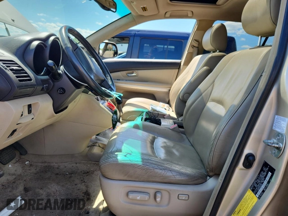 2006 Lexus RX 400h with VIN JTJHW31U160032465, listed as a Copart auction lot 65477845 with 213,371 mi miles and Clean title. Bid and sale history available at DreamBid. Image 7.